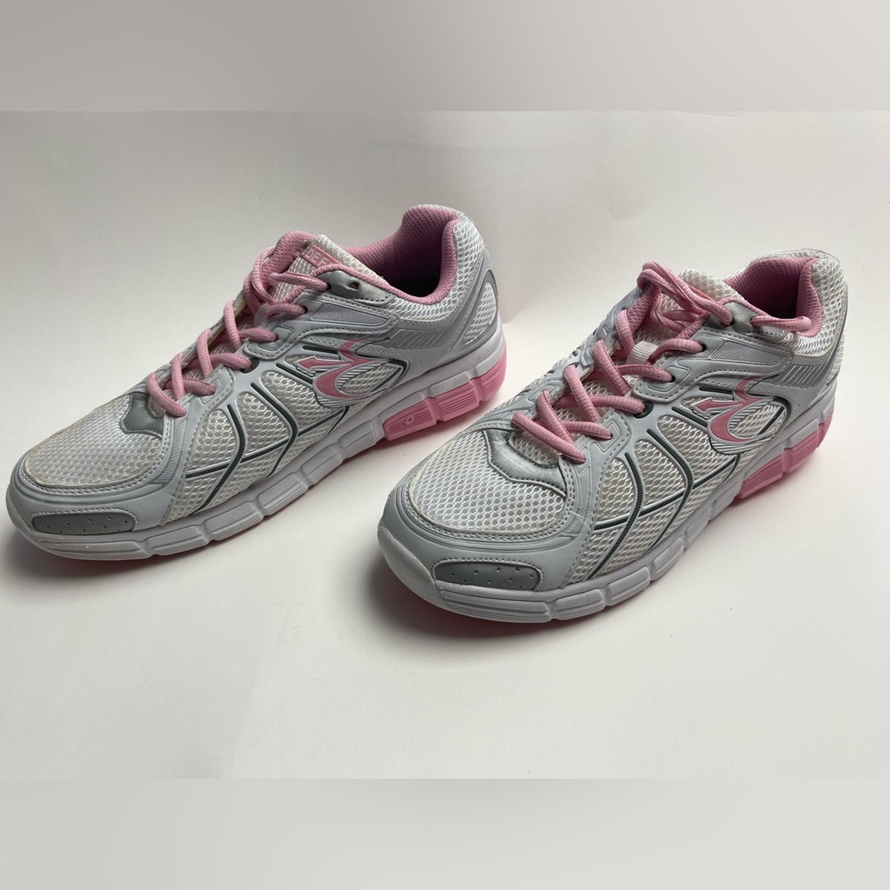 Gdefy Gravity Defyer Veroshock Shoes Womens Sz 10.5 White Pink Athletic